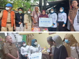 BPJS Ketenagakerjaan Juanda Kunjungi Guru PAUD Korban Kecelakaan Kerja