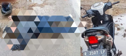 Mayat Tergeletak di Jalan Lingkar Timur, Diduga Kecelakaan