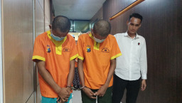 Polisi Tangkap Dua Tersangka Pembacokan di Babat Lamongan