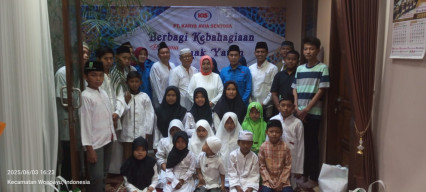 PT Karya Avia Sentosa (KAS) Berdo'a Bersama Puluhan Anak Yatim