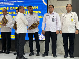 Ryo Achdar Hadir di Penutupan Orientasi CPNS Kemenimipas di Lingkungan Kanwil Jateng