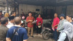Sidang Lapangan Sengketa Tanah di Desa Karanglangit, Hakim PN Lamongan Larang Wartawan Meliput
