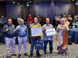 Customer Gathering, BPJS Ketenagakerjaan Sidoarjo Krian Serahkan Manfaat