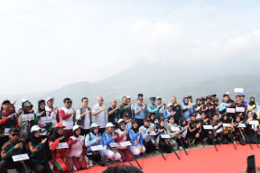 Ketua KONI Kota Batu Hadiri Pembukaan Cabor Paralayang Yang Diikuti 96 Atlet