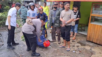 Petugas Damkar Depok Terluka saat Evakuasi Pohon Tumbang di Tanah Baru, Ini Penyebabnya