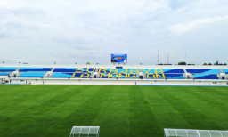 Sejumlah Mandor Tagih Sisa Pembayaran Kerja Proyek Stadion Surajaya Lamongan