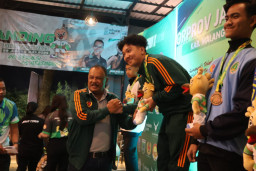 Sesuai Harapan Ketua POBSI Kota Batu, Glenn Revardy Cristian Raih Medali Emas Single Putra