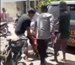 Aipda Sahata Panjaitan Diserang Seorang Pria saat Penangkapan