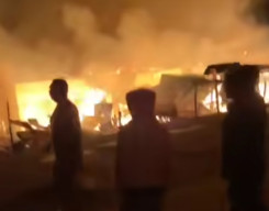 Pasar Oinlasi Terbakar, Kakak Adik Ditemukan Meninggal Berpelukan