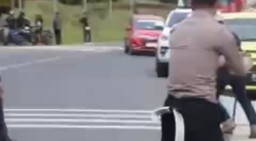 Pemotor tanpa Plat Serang Polisi Pakai Sajam saat Razia di Bengkulu Tengah
