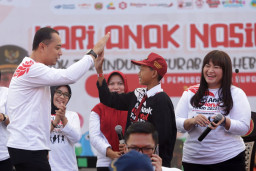 Peringati HAN 2025, Pemkot Surabaya Edukasi Anak Lewat Senam Ceria dan Panen Sehat