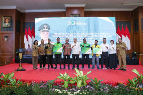 Kerja Tenang, 15.350 Ojol Surabaya Terima Perlindungan BPJS Ketenagakerjaan