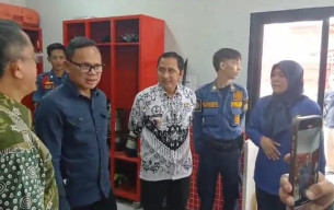 Wamendagri Sidak Damkar Depok, Tinjau Kesiapan Dalam Merespons Aduan Masyarakat