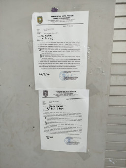 Pedagang Resah, Disperdag Kota Madiun Terbitkan Surat Peringatan Massal di Pasar Besar