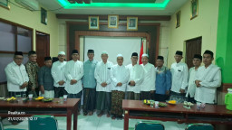 Pengurus Idaroh Syu'biyyah JATMAN Kabupaten Lamongan Sambangi PCNU