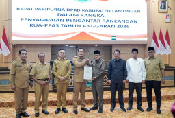 Dua Agenda Paripurna Digelar, Raperda Perubahan APBD Lamongan 2025 Disetujui