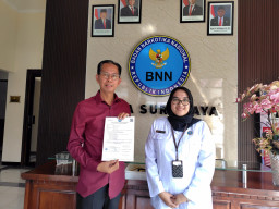 Ketua DPRD Surabaya Jalani Tes Urine di BNNK Surabaya, Ini Hasilnya