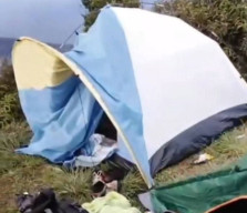 Seorang Pendaki Meninggal Disambar Petir di Gunung Bawang