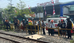 Wanita tanpa Identitas Tewas Tertabrak KA Jenggala di Depan Maspion 3 Sidoarjo