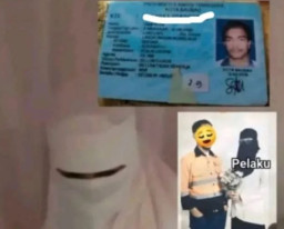 Pria di Pinrang Nyamar Jadi Mempelai Wanita Bercadar demi Nikahi Pria