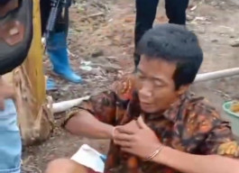 Imam Dibekuk usai Bacok Wajah Kakek Salim secara Brutal