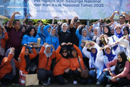 Peringati HARGANAS dan HAN 2025, Mbak Wali Senam Bersama 1.146 Kader