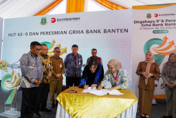 Bank Jatim - Bank Banten Teken PKS Penyediaan Layanan Digital Non API