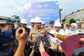 Dukung Program Makan Bergizi Gratis, Polres Metro Depok Groundbreaking SPPG
