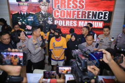 Polres Madiun Bongkar Jaringan Sabu Lintas Daerah, Amankan 1,1 Kg dan 4 Tersangka