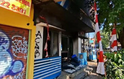 Pos Polisi di Cimanggis Depok Dibakar Massa, Warga Ungkap Ini