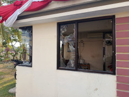 Pasca Ricuh, Gedung DPRD Kota Madiun Dibersihkan dan Dijaga Ketat