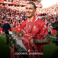 Darwin Nunez Ucapkan Selamat Tinggal ke Liverpool