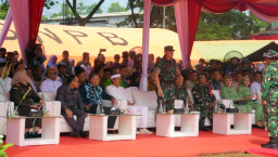 Pangdam Jaya Pimpin Upacara Penutupan TMMD, Dihadiri Gubernur Jabar dan Ketua DPRD Kota Bekasi