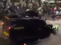 Gojek Akui Drivernya yang Ditabrak Mobil Brimob