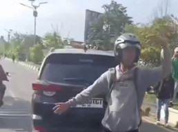 Kecelakaan Dekat Citraland, Empat Korban Tergeletak dan Satu Tewas