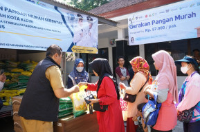 GPM Serentak Seluruh Jawa Timur, Pemkot Kediri Sediakan 2 Ton Beras