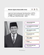 Nasehati Guru agar Tak Cari Uang, Menteri Agama Nasaruddin Umar Punya Harta Rp 98 Miliar