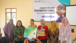 Dukung Penurunan Stunting melalui Mutu Pangan, Pemkot Kediri Gelar Pelatihan Fortifikasi IKM