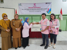 Srikandi PLN UIT JBM Dukung Kemandirian Ekonomi Kelompok Difabel Kota Probolinggo