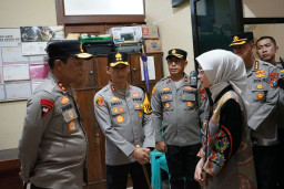 Sambut Kapolda Jatim ke Kota Kediri, Mbak Wali Dorong Kebersamaan Wujudkan Kediri Aman