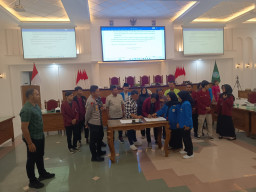 Gelar Aksi Damai, Mahasiswa Ponorogo Bawa 7 Tuntutan untuk DPRD