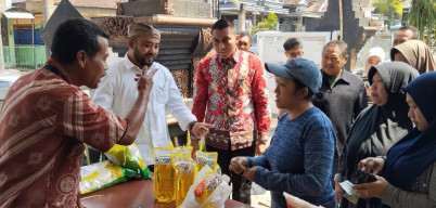 Kades Sidomulyo Meminta Operasi Pasar Murah Kalau Bisa Kontinyu