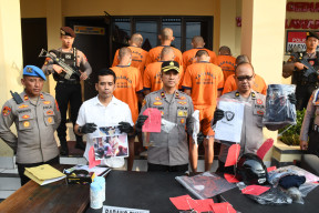Polres Madiun Kota Tetapkan 9 Tersangka Kerusuhan di DPRD, 82 Anak Dibebaskan