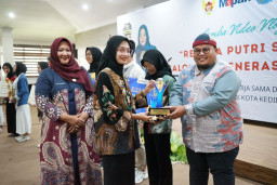 Video Vlog jadi Sarana Edukasi Kesehatan Perempuan Kota Kediri, Terutama Remaja Putri