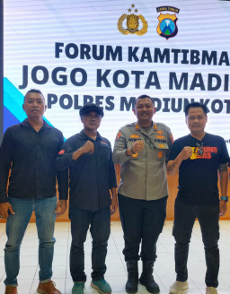 Polres Madiun Kota Gelar Forum Kamtibmas “Jogo Kota Madiun Aman Mendunia”
