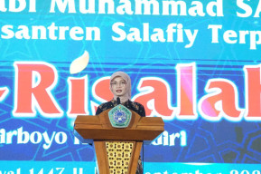 Tiga Dekade Ar-Risalah, Mbak Wali: Pesantren Benteng Moral dan Peradaban Bangsa