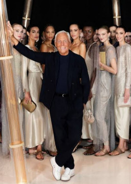 Perancang Busana Giorgio Armani Meninggal di Usia 91 Tahun