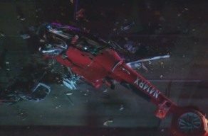 Helikopter Medis Jatuh di Jalan Raya, 3 Orang Luka Parah