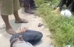 Dua Penjambret Babak Belur Dihajar Massa
