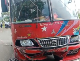 Dua Pelajar Tewas Terlindas Bus Saat Hendak Menyalip